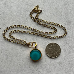 If Turquoise & Teal Had a Baby....Necklace