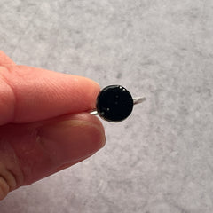 Black Baby Ring- Size 6