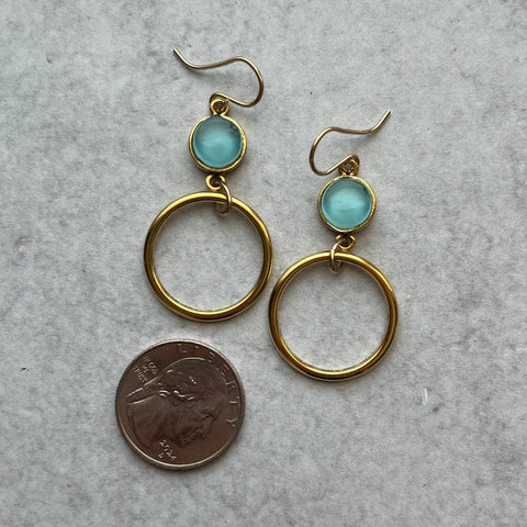 Turquoise Juanita Earrings- One of a Kind