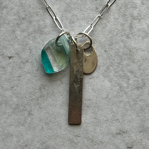 Beachy Charm Necklace- 2 available