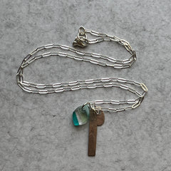 Beachy Charm Necklace- 2 available