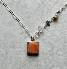 Creamsicle Necklace- One of a Kind