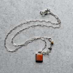 Creamsicle Necklace- One of a Kind