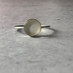 Baby Ring White- size 7