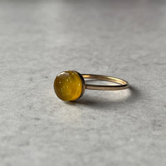 Baby Ring Mustard- size 8