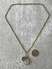 Tortoise Shell Necklace- One of a Kind