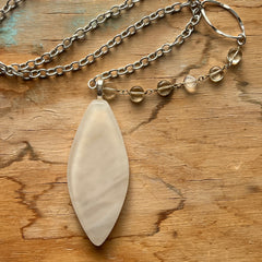 White Diamond Necklace- One of a Kind