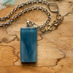 Blue Jean Blue Necklace- One of a Kind