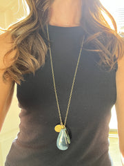 Stormy Charm Necklace- One of a Kind