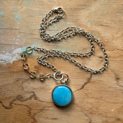 Aqua Citron Necklace- One of a Kind
