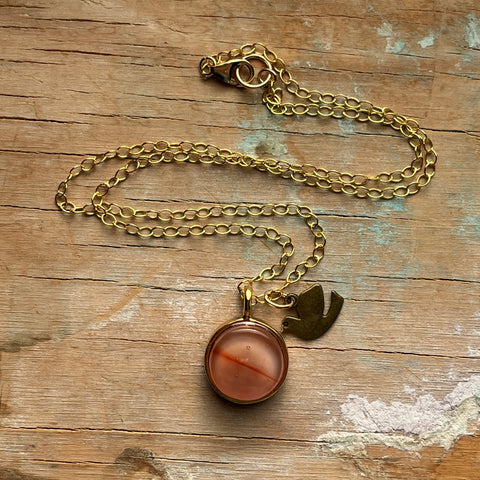 Peace Streak Necklace- One of a Kind