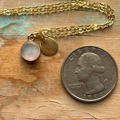 Purple Eraser Necklace- One of a Kind