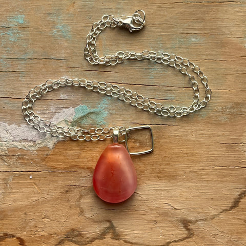 Sunset Drop Necklace- One of a Kind