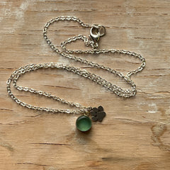 Moss Paw Eraser Necklace- One of a Kind