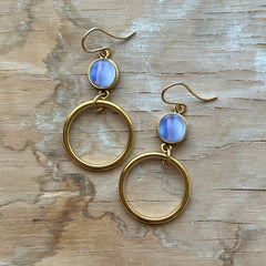 Pink/Purple Juanita Earrings- 2 pairs available!