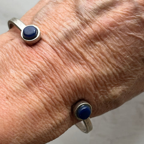 Navy Carmen Cuff- One of a Kind