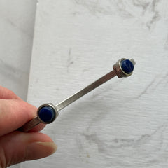 Navy Carmen Cuff- One of a Kind