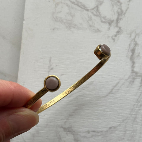 Dusty Lavender Carmen Cuff- One of a Kind