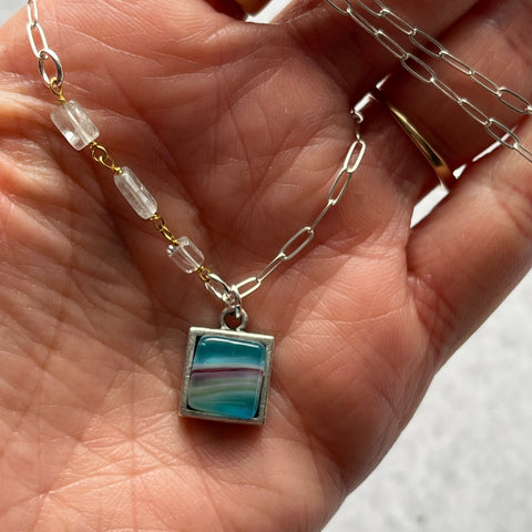 Ocean Ivy Necklace- One of a Kind