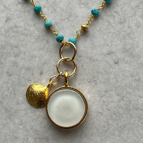 Beachy Vibe Necklace- One of a Kind
