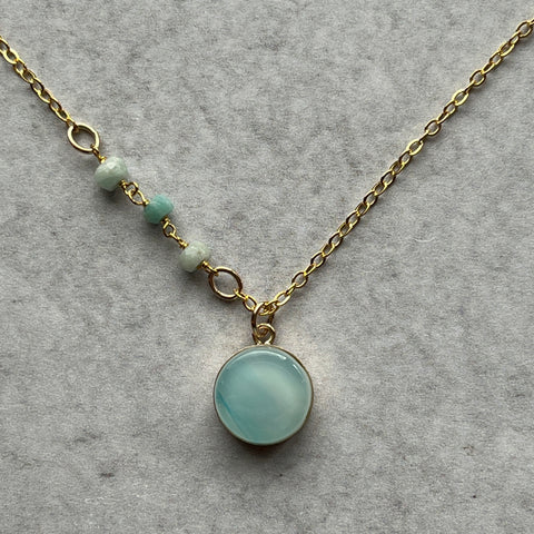 Clouds Ella Necklace- One of a Kind