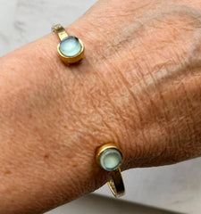 Carmen Cuff Bracelet- Mint Green