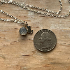 Kitty Eraser Necklace- One of a Kind