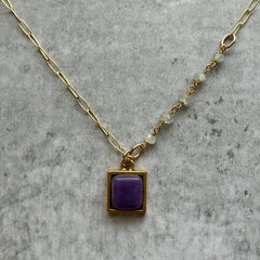 Purple Ivy Necklace- One of a Kind