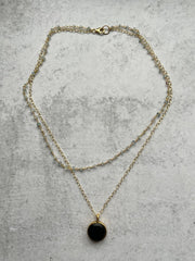 Sierra Necklace -Black